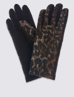 Animal Print Gloves